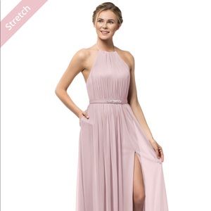 Azazie Hazel in Dusty Mauve